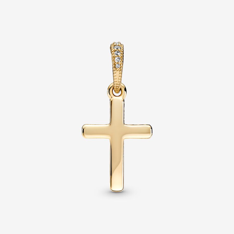 Pendentif Croix scintillante