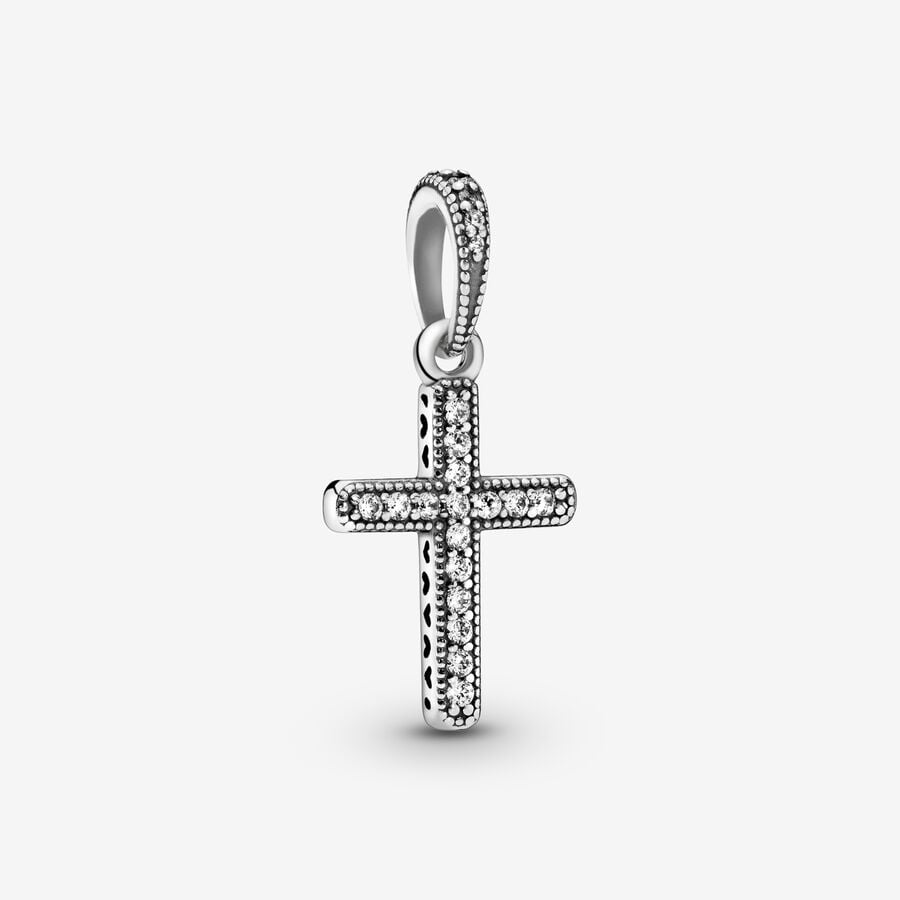 Pendentif Croix scintillante