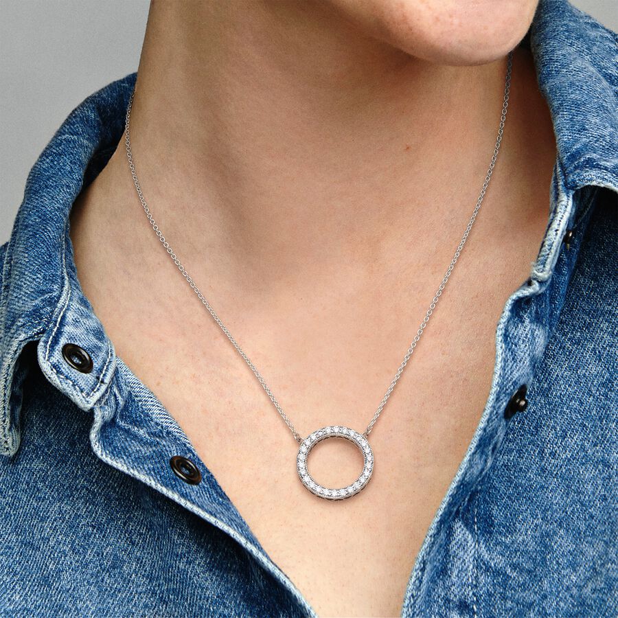 Collier Cercle scintillant