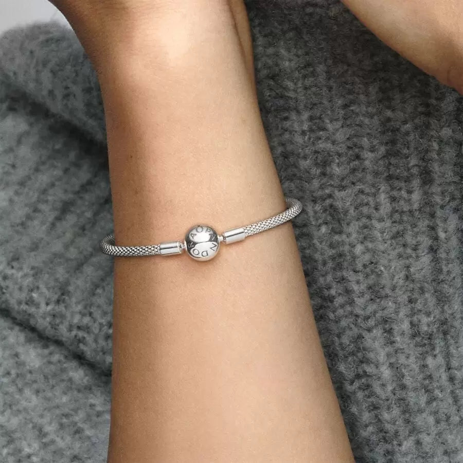 Bracelet en maille Pandora Moments