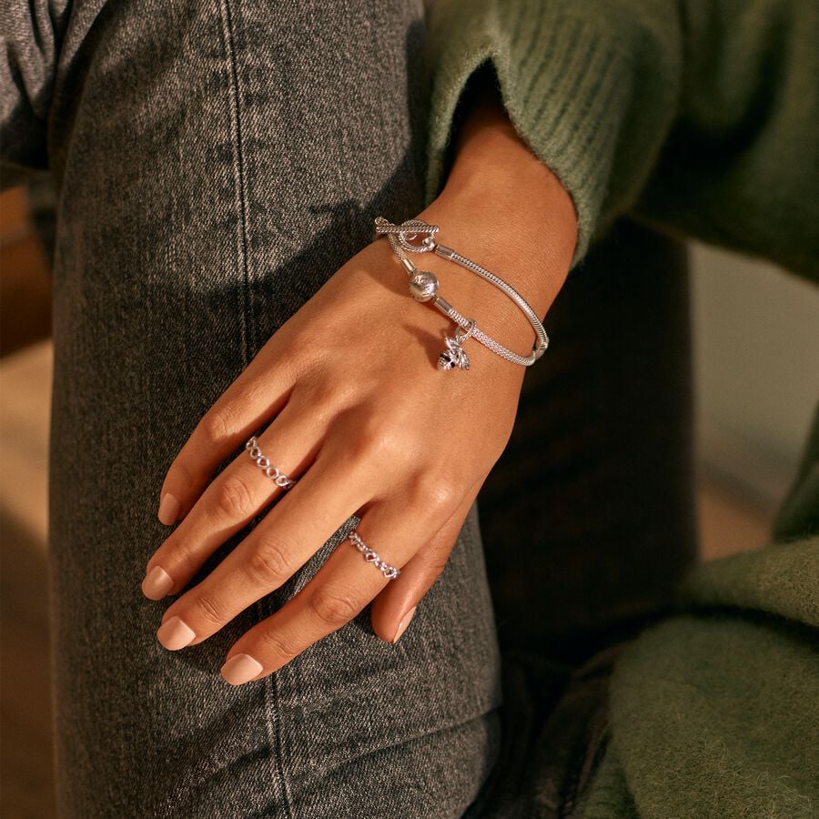 Bracelet en maille Pandora Moments