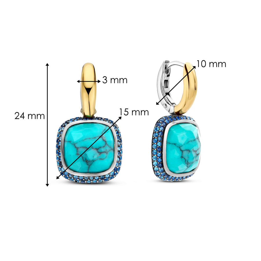 TI SENTO Boucles d'oreilles 7968TQ