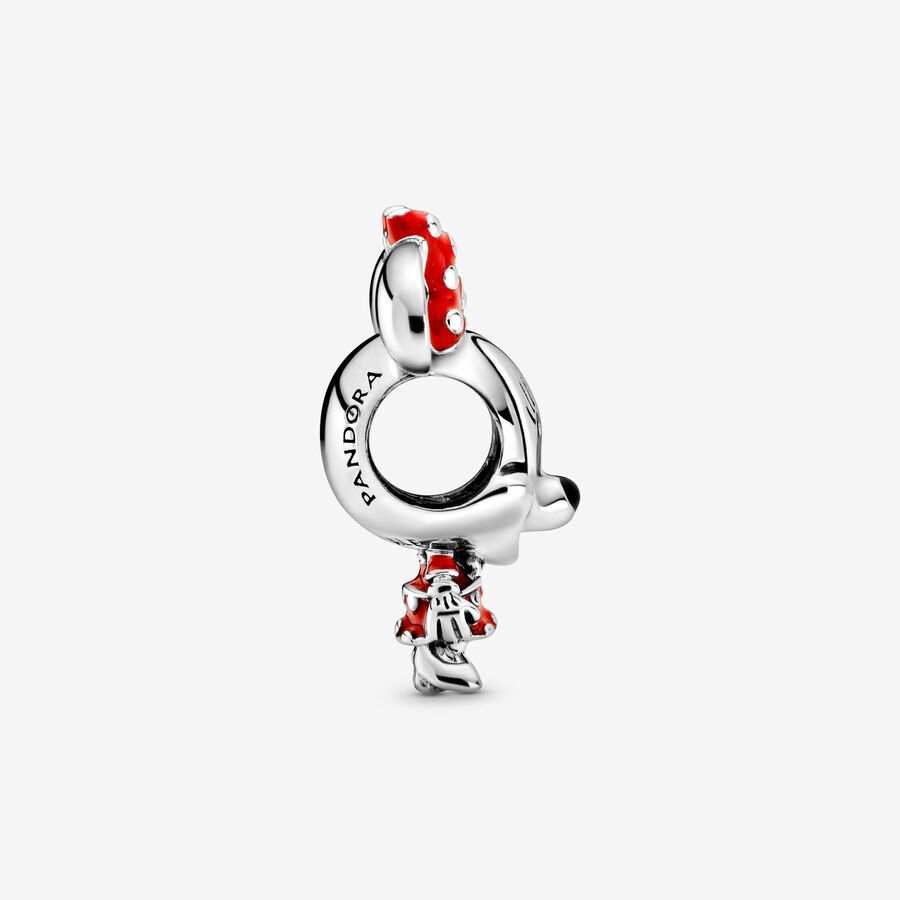 Charm Disney Nœud à pois de Minnie Mouse