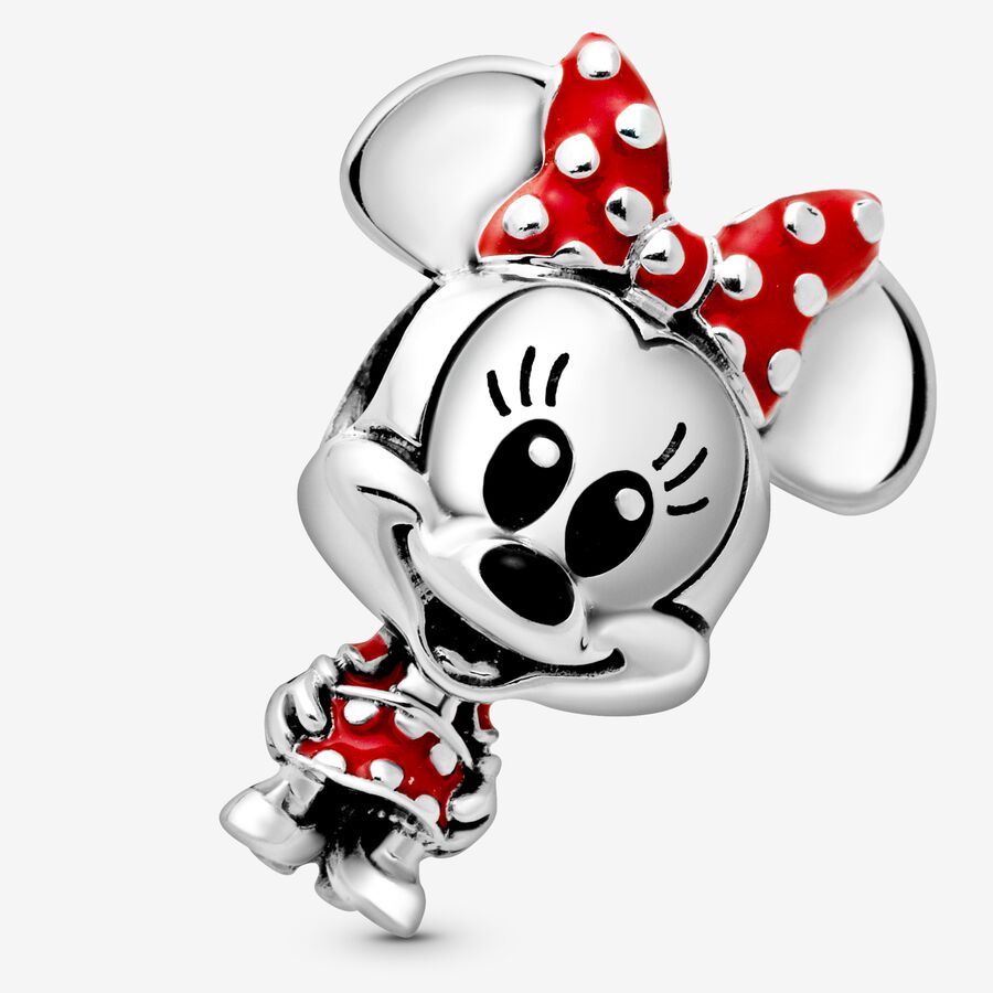 Charm Disney Nœud à pois de Minnie Mouse