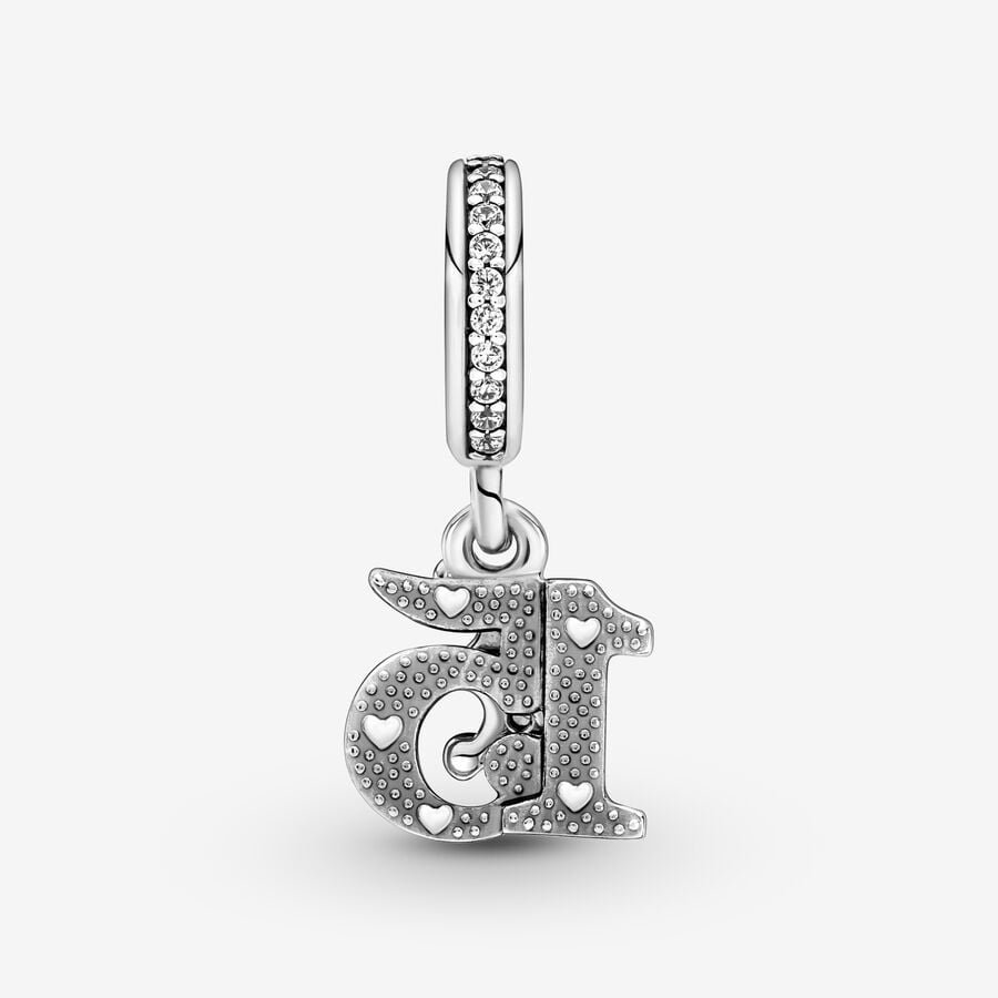 Charm-pendentif Quinzième anniversaire