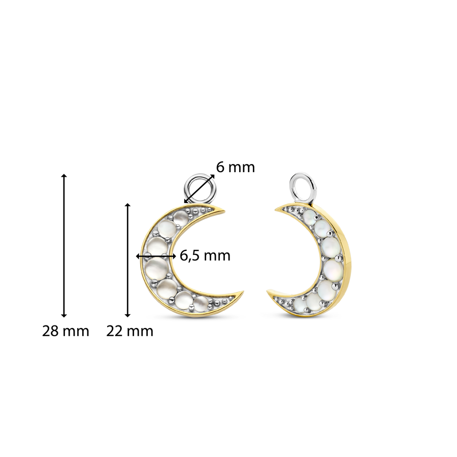 TI SENTO Charms pour les boucles d'oreilles 9269MW