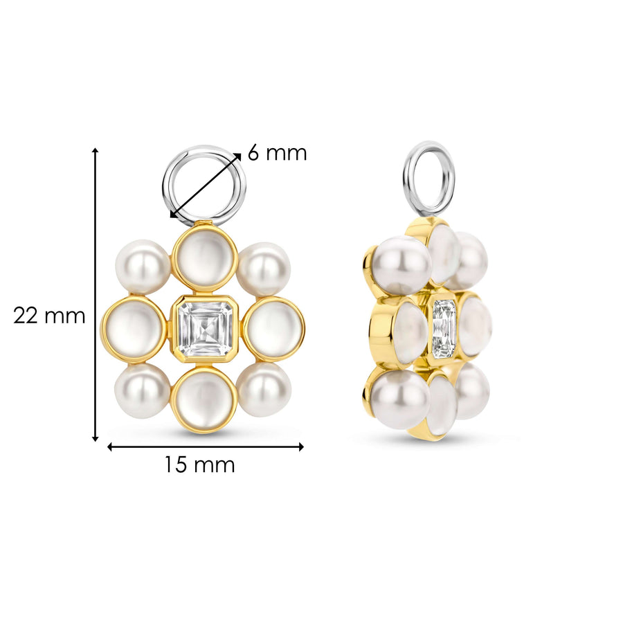 TI SENTO Charms pour les boucles d'oreilles 9274YP