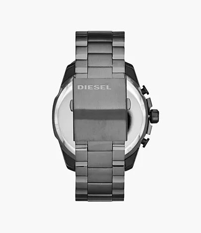 DIESEL Montre en acier inoxydable bronze industriel chronographe Mega Chief pour hommes Diesel