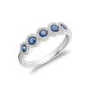 BLUE SAPPHIRE & DIAMOND RING