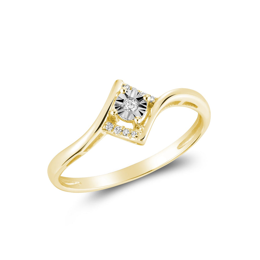 Illusion Setting Diamond Ring