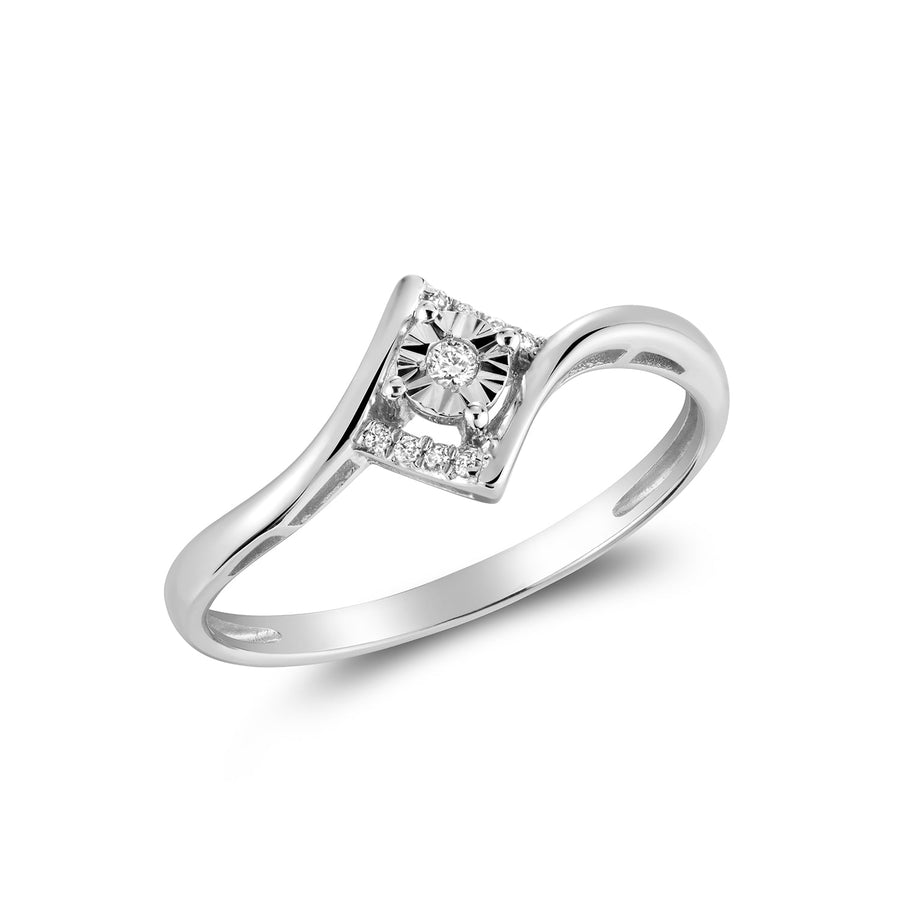 Illusion Setting Diamond Ring