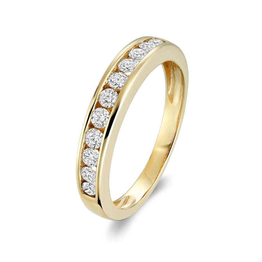 Semi Eternity Channel Set Diamond