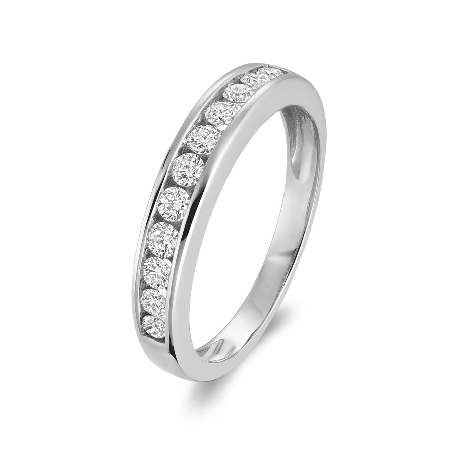 Semi Eternity Channel Set Diamond