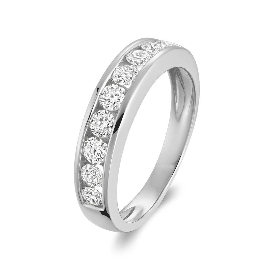 Semi Eternity Channel Set Diamond