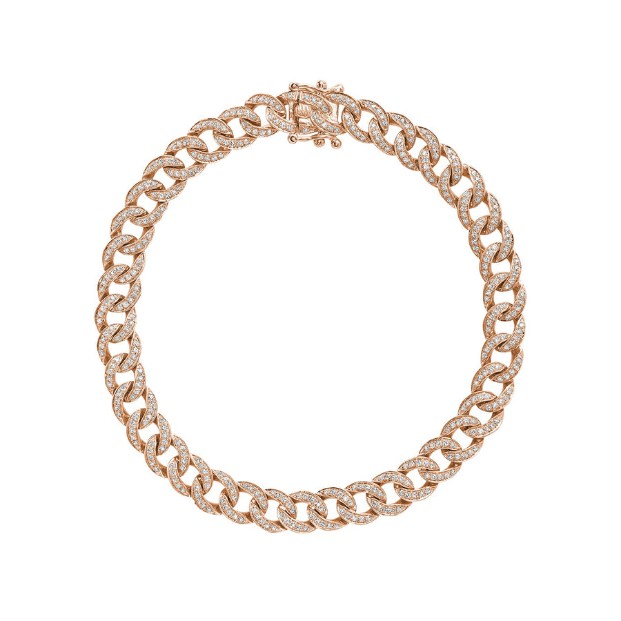 Cuban Link Diamond Bracelet