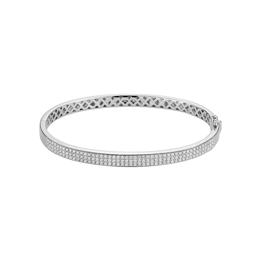 Micro Pave Bangle Bracelet