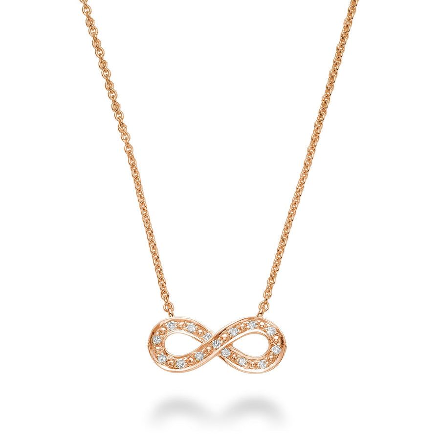 Infinity Diamond Necklace