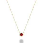 RUBY & DIAMOND NECKLACE