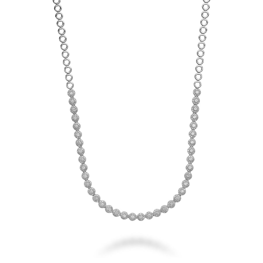 Martini Cup Diamond Necklace