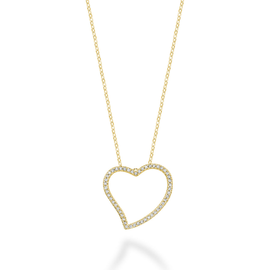 DIAMOND HEART PENDANT