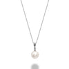 PEARL&DIA PENDANT - PENDENTIF EN DIA&PERLE