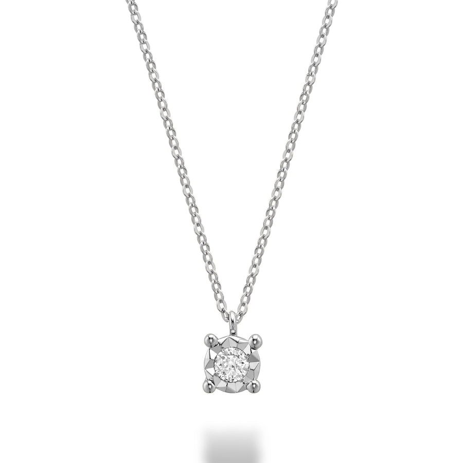 Illusion Diamond Pendant