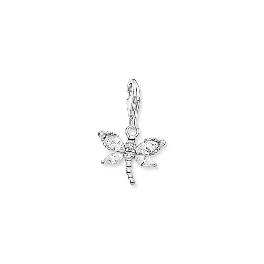 Pendentif Charm libellule argent