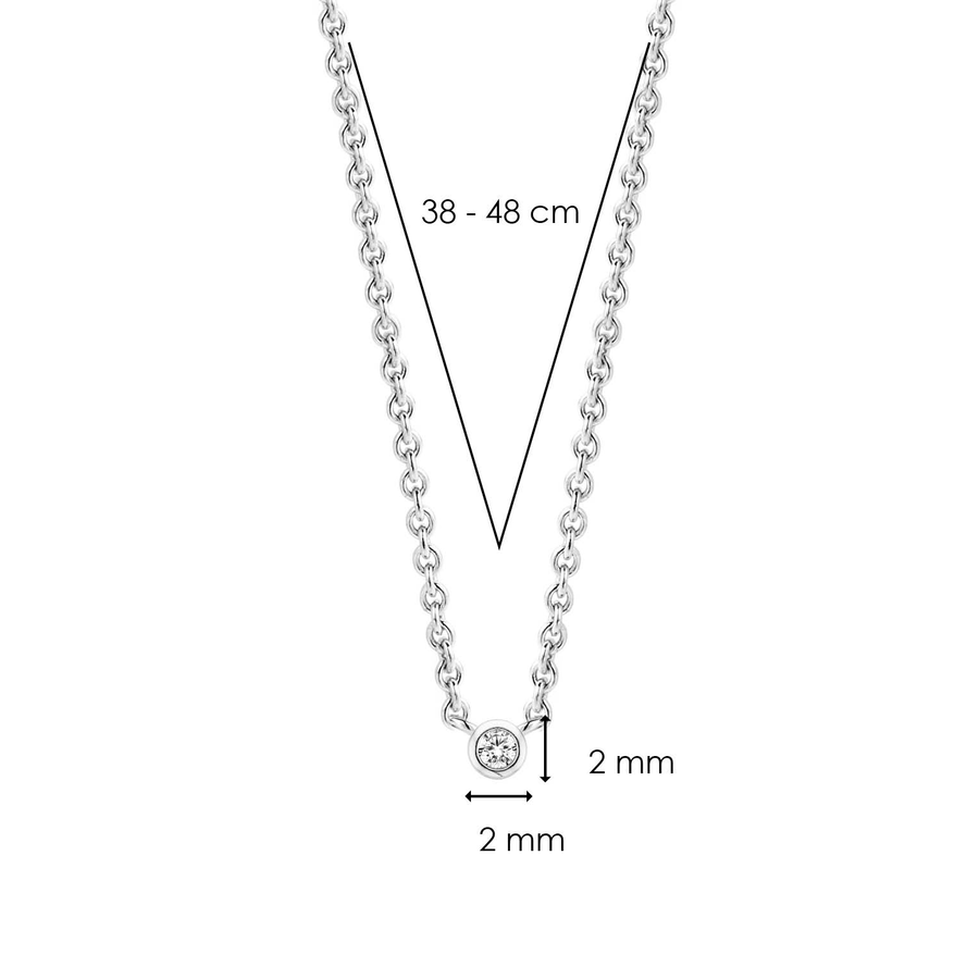 TI SENTO Collier 3906ZI