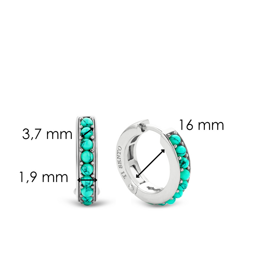 TI SENTO Boucles d'oreilles 7764TQ