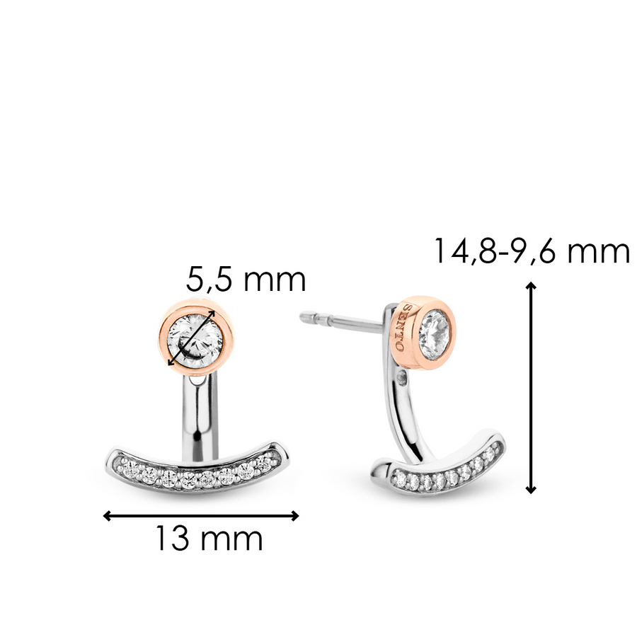 TI SENTO Boucles d'oreilles 7774ZR