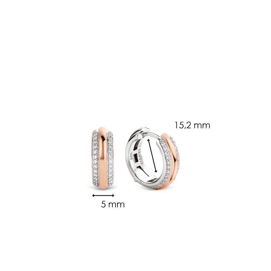 TI SENTO Boucles d'oreilles 7786ZR