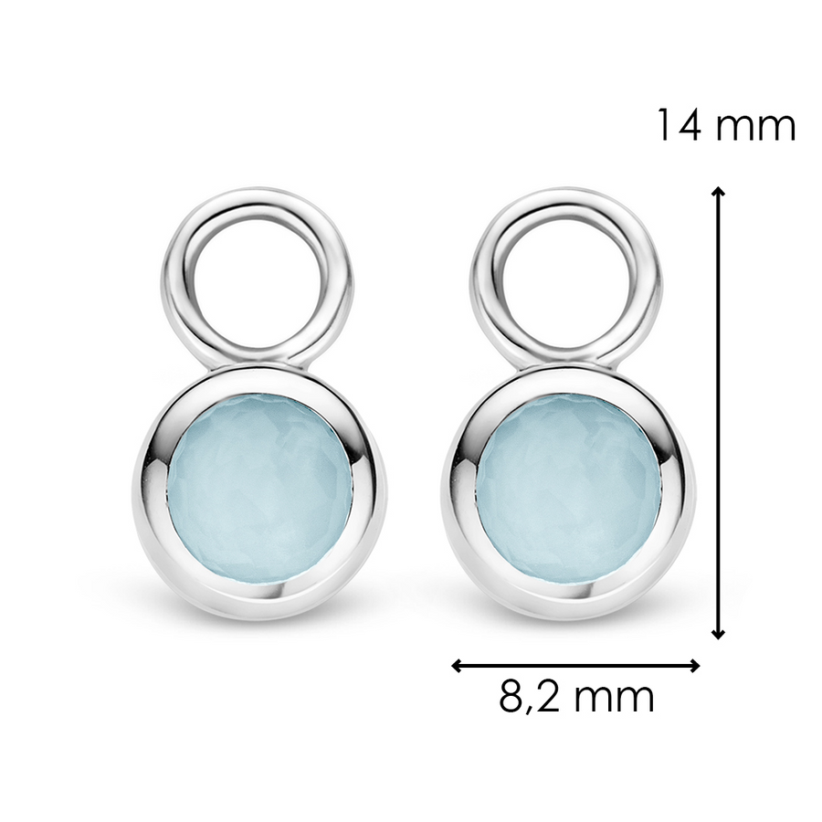 TI SENTO Charms pour les boucles d'oreilles 9180WL