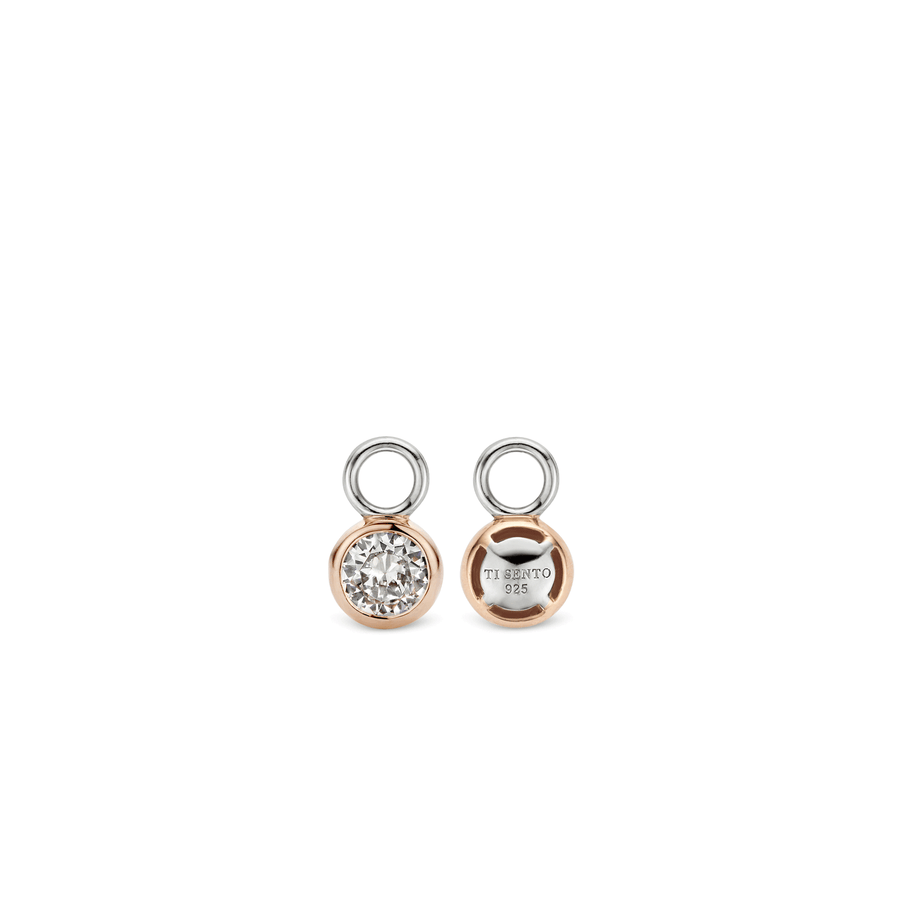 TI SENTO Charms pour les boucles d'oreilles 9180ZR