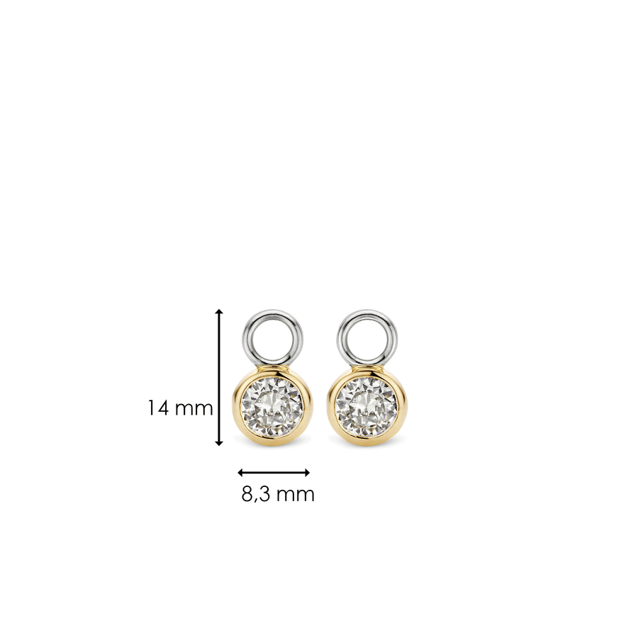 TI SENTO Charms pour les boucles d'oreilles 9180ZY