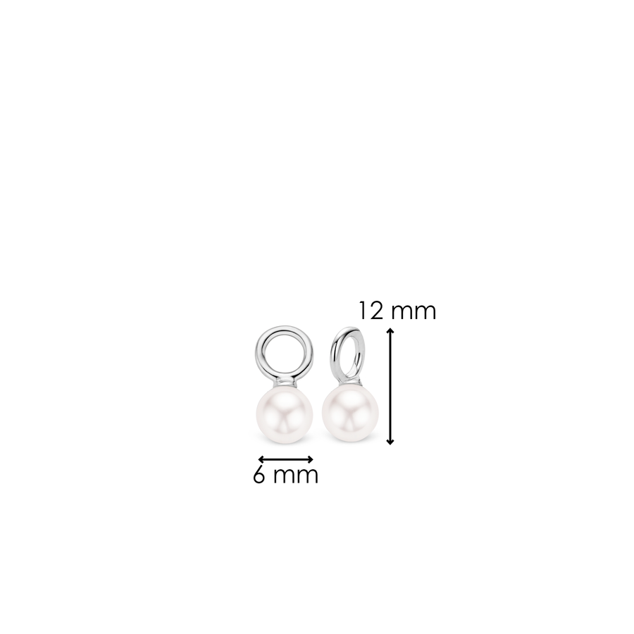 TI SENTO Charms pour les boucles d'oreilles 9181PW