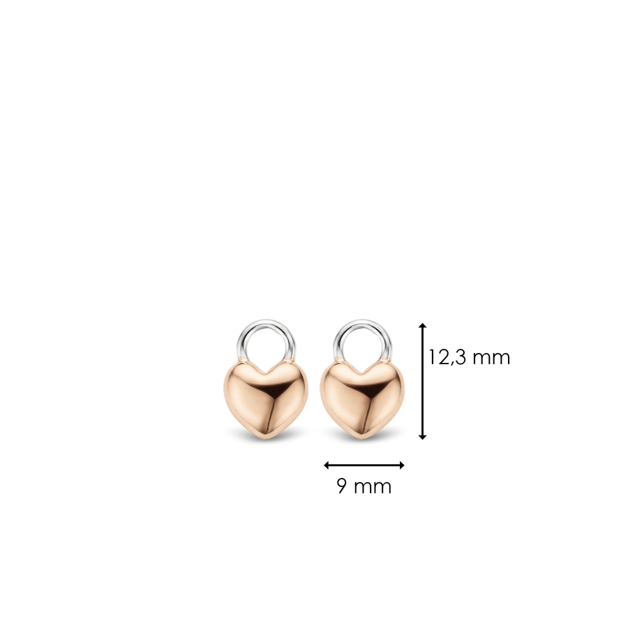 TI SENTO Charms pour les boucles d'oreilles 9182SR