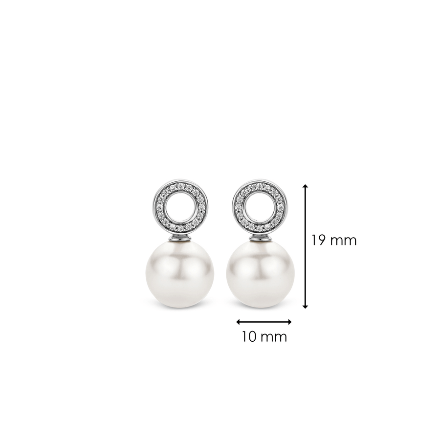 TI SENTO Charms pour les boucles d'oreilles 9186PW