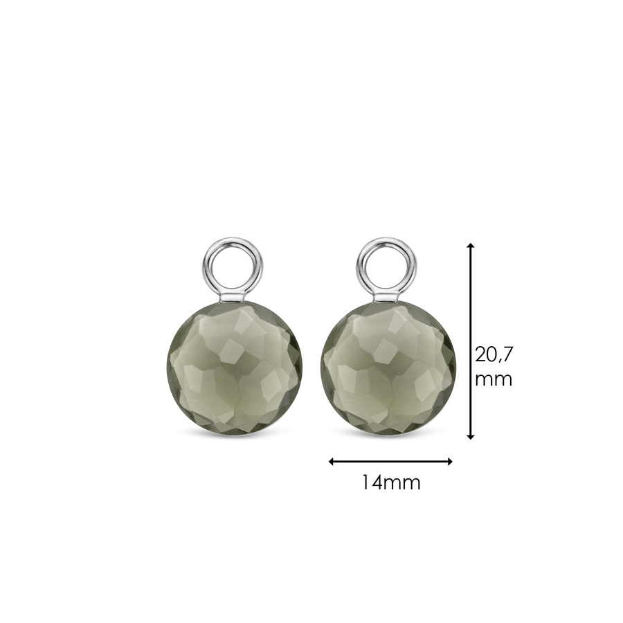 TI SENTO Charms pour les boucles d'oreilles 9187GG