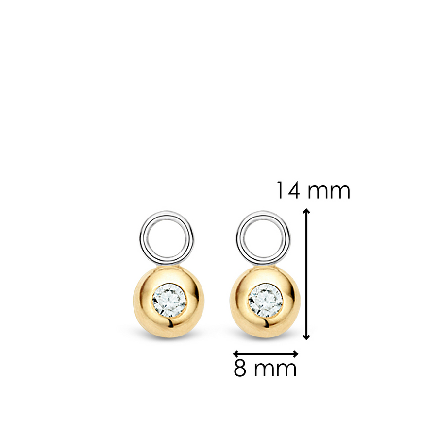 TI SENTO Charms pour les boucles d'oreilles 9189ZY