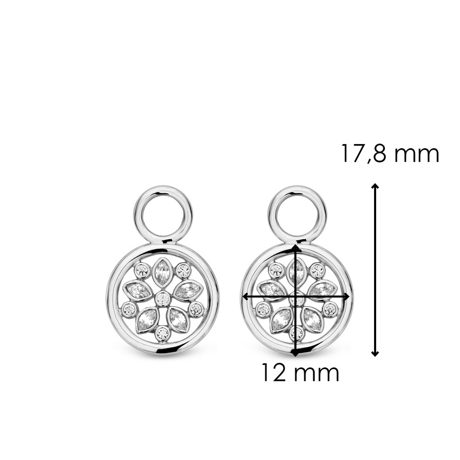 TI SENTO Charms pour les boucles d'oreilles 9190ZI