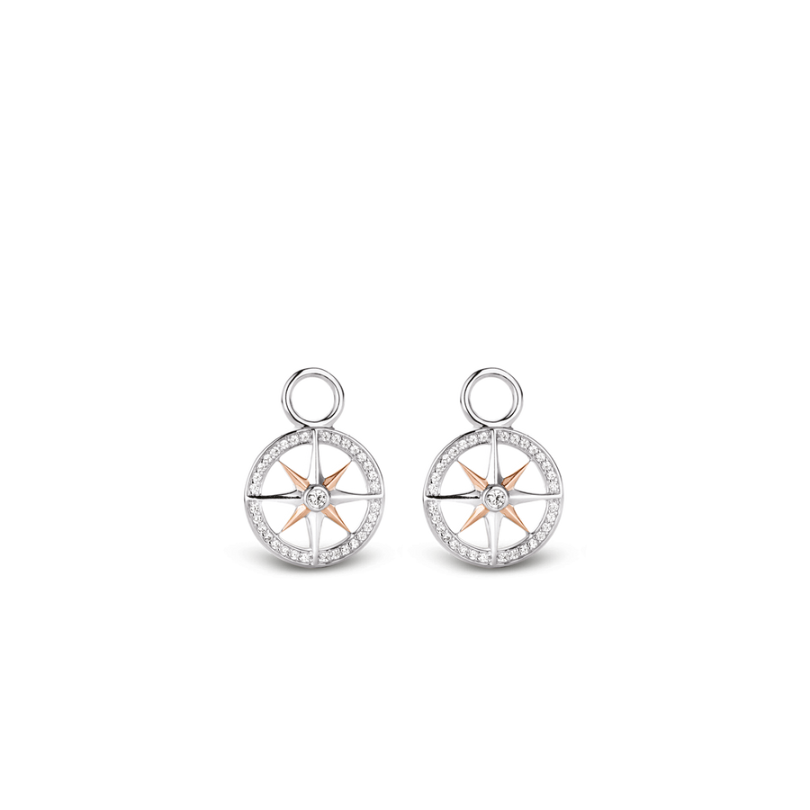 TI SENTO Charms pour les boucles d'oreilles 9205ZR