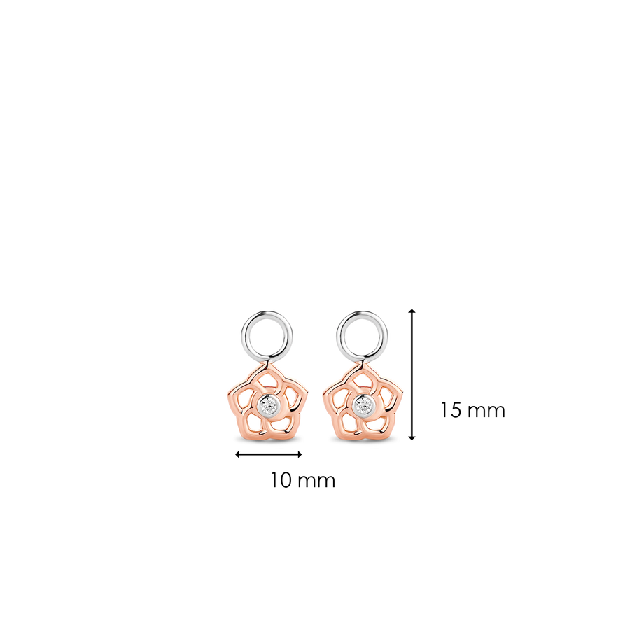 TI SENTO Charms pour les boucles d'oreilles 9210ZR