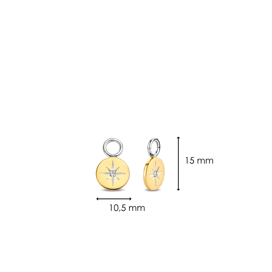 TI SENTO Charms pour les boucles d'oreilles 9224ZY