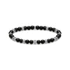 Bracelet talisman noir