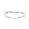 Bracelet perles argent