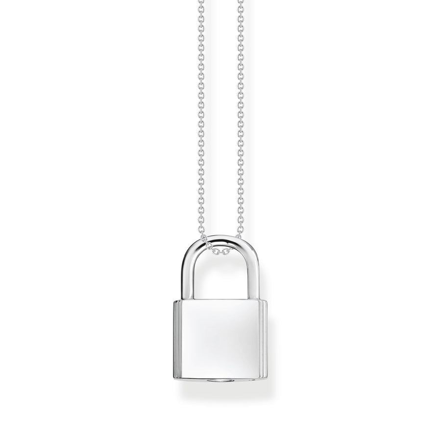 Chaîne cadenas argent