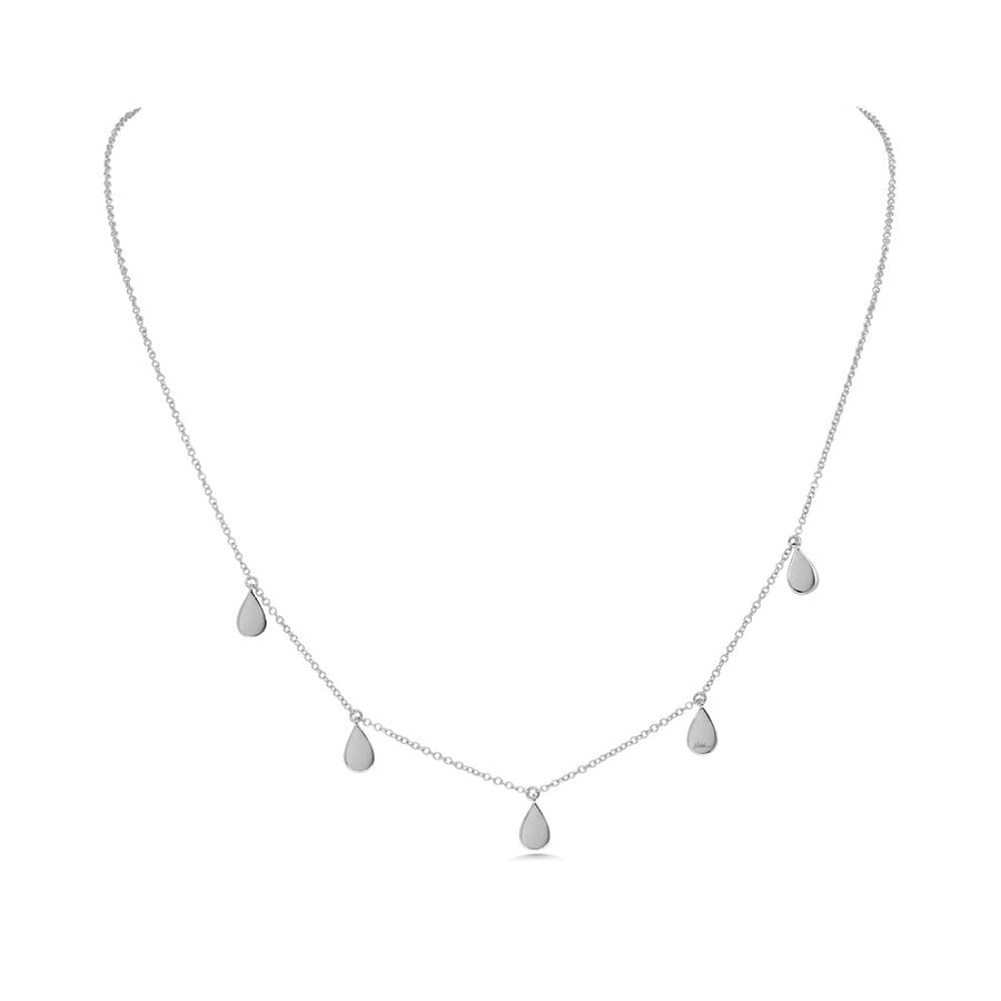 0.27CT DIAMOND PAVE NECKLACE