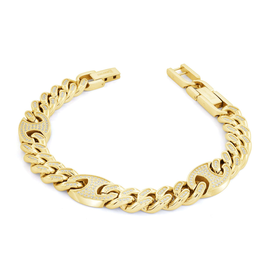 10MM MARINER CZ BRACELET