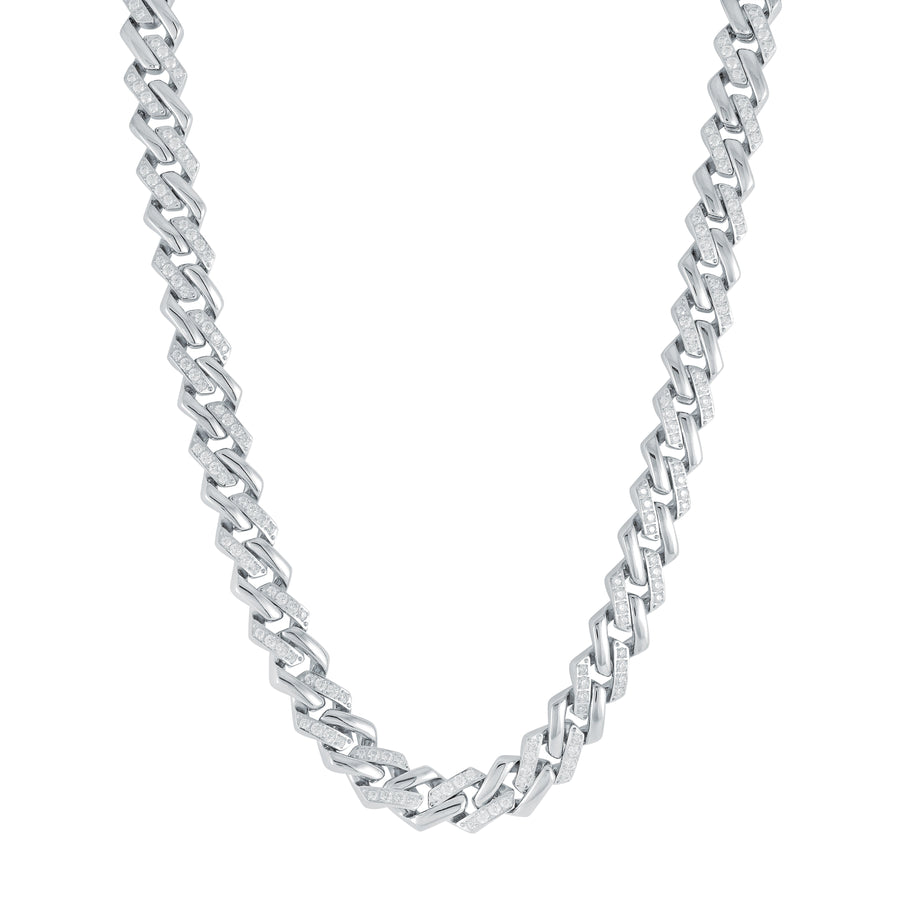 13MM S-Cuban CZ Chain