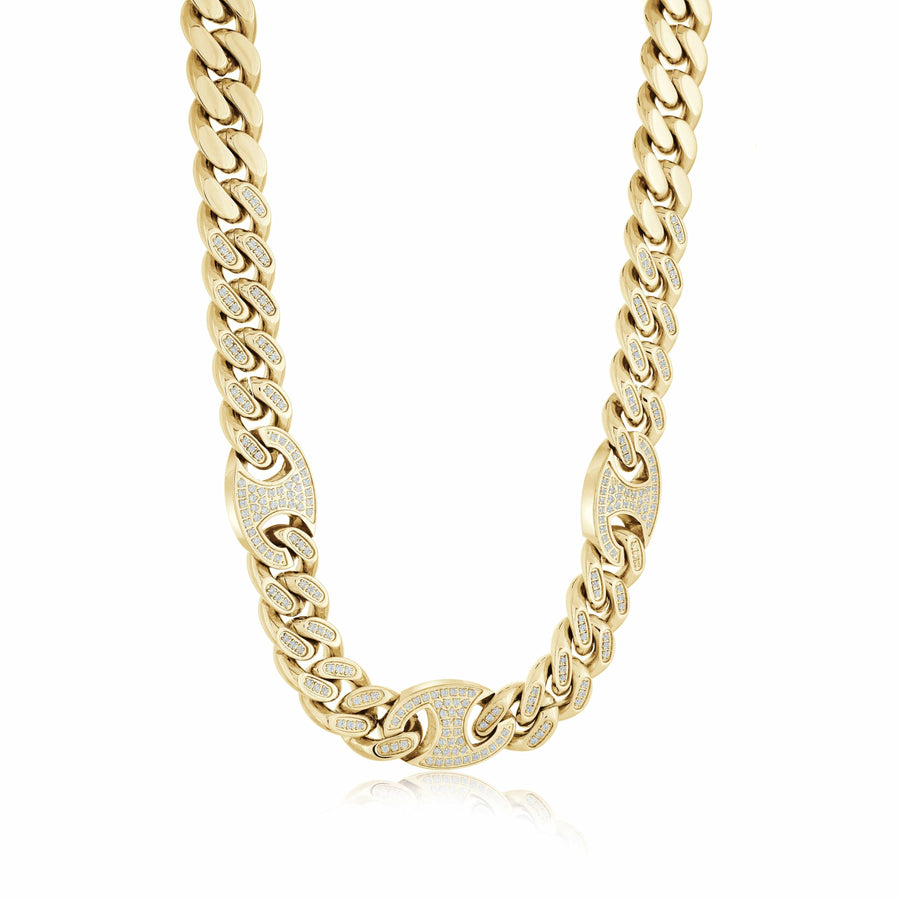 10MM MARINER CZ CHAIN